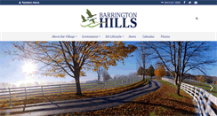 Desktop Screenshot of barringtonhills-il.gov